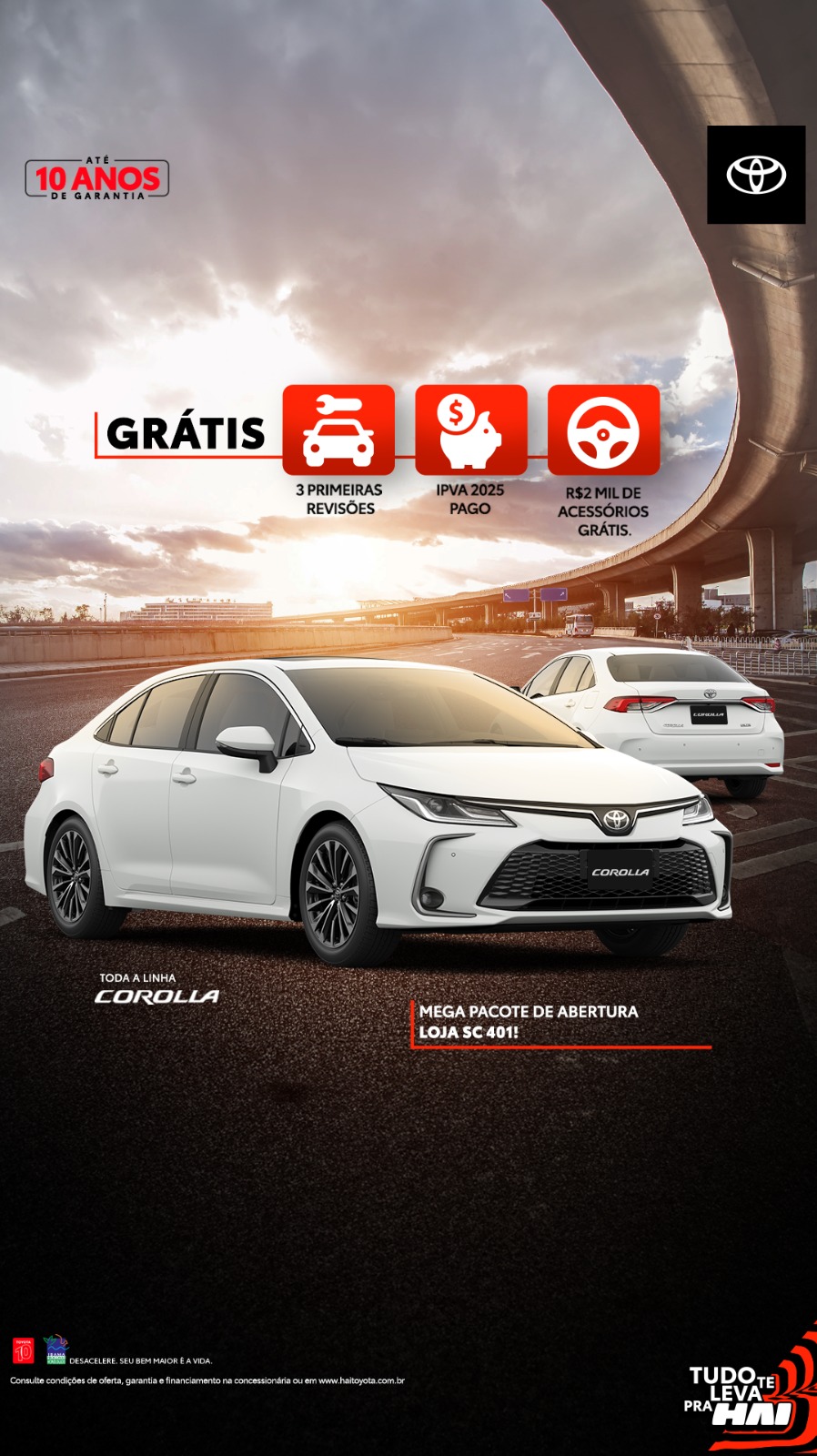 bonus de 2K toyota Corolla